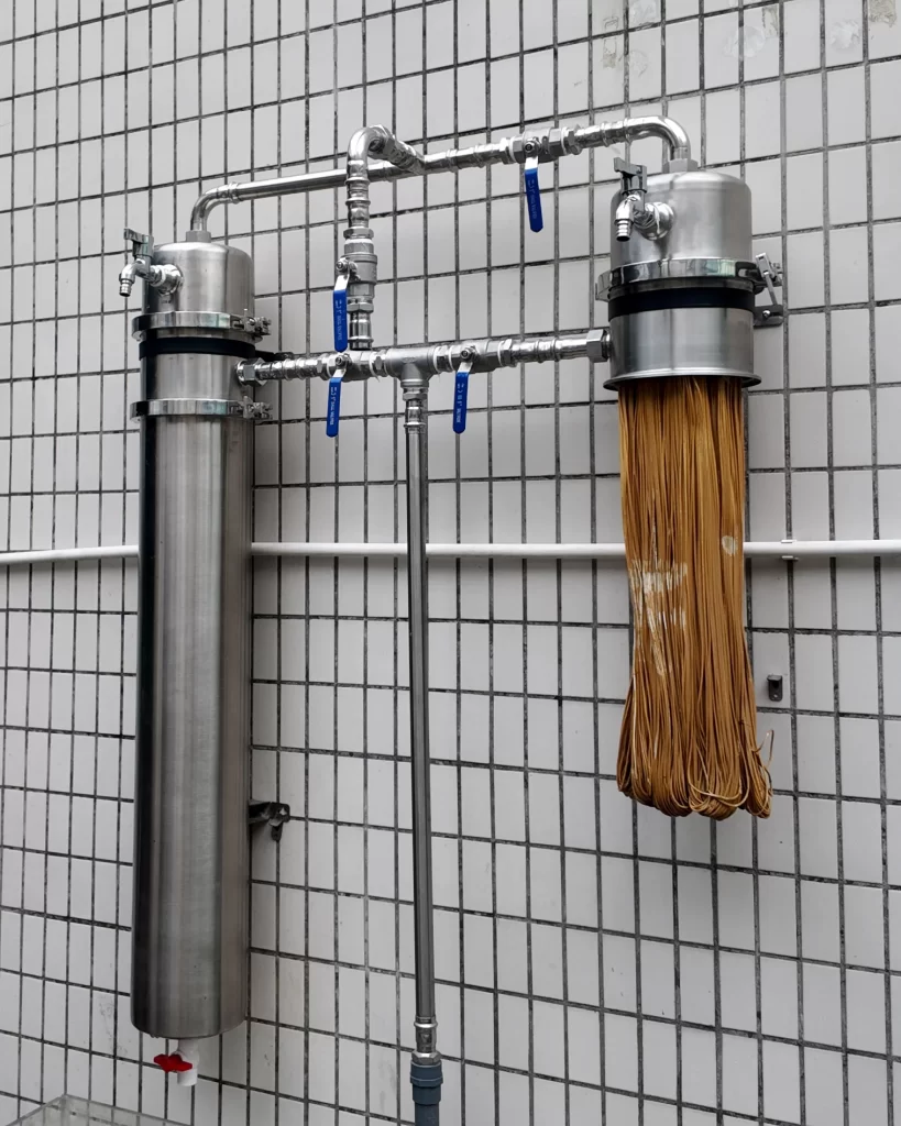 ChengrongTimes 0.1 μm PVDF whole house ultrafiltration water filter system capturing fine impurities from municipal tap water and well water