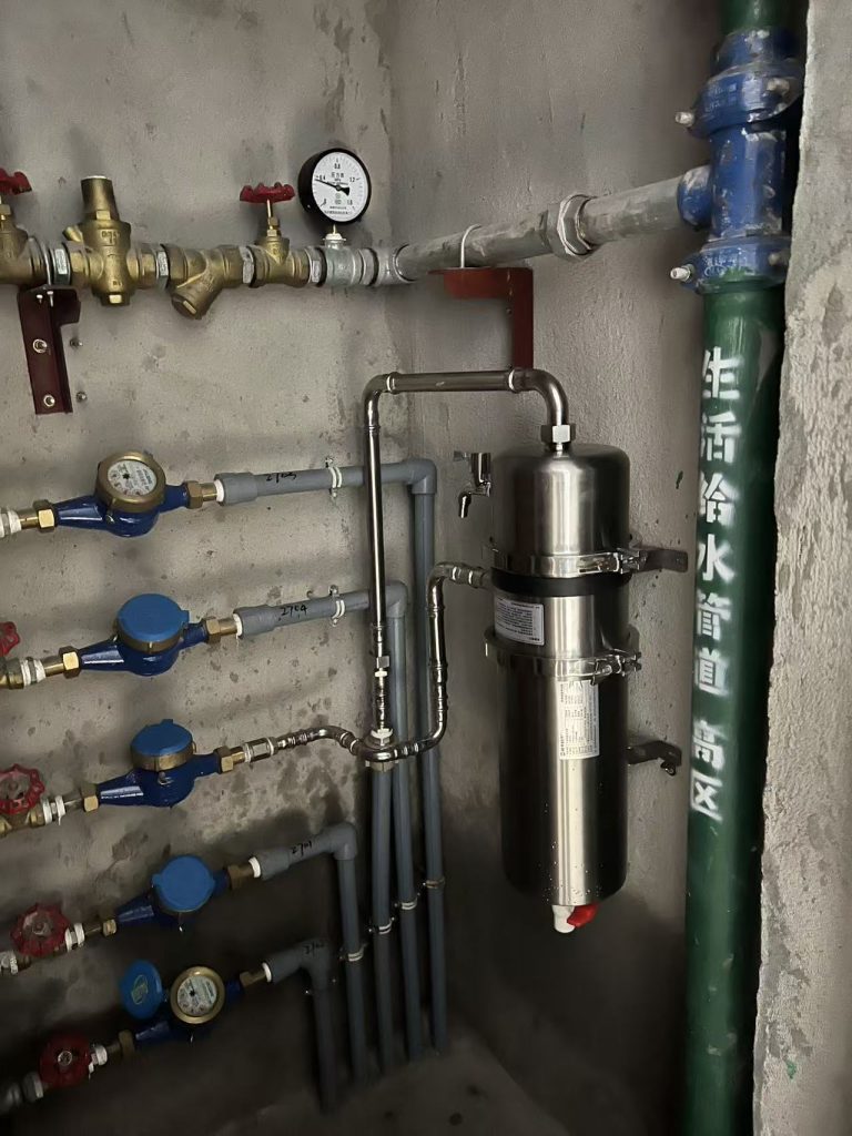 The image of 0.1μm whole home ultrafiltration water filter for city water