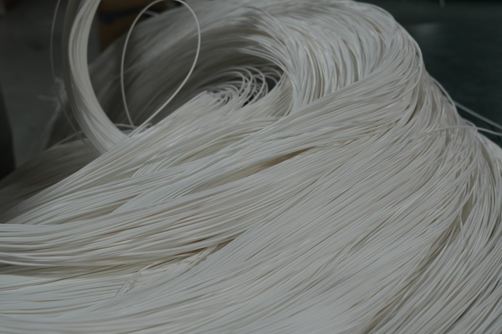 PVDF Hollow fiber ultrafiltration membrane fibers manufactured by Chengrong Factory  